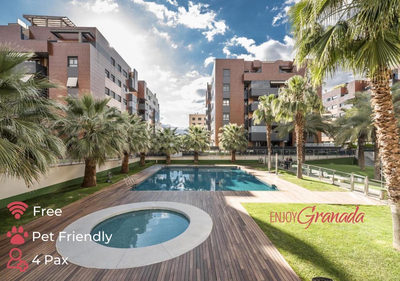 Enjoygranada Emir 3F - Pool, Gym & Free Parking Apartment Exterior photo